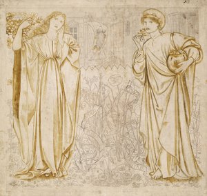 La légende des bonnes femmes de Chaucer - Edward Burne Jones